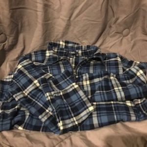 Chaps Flannel, 3/4 zip